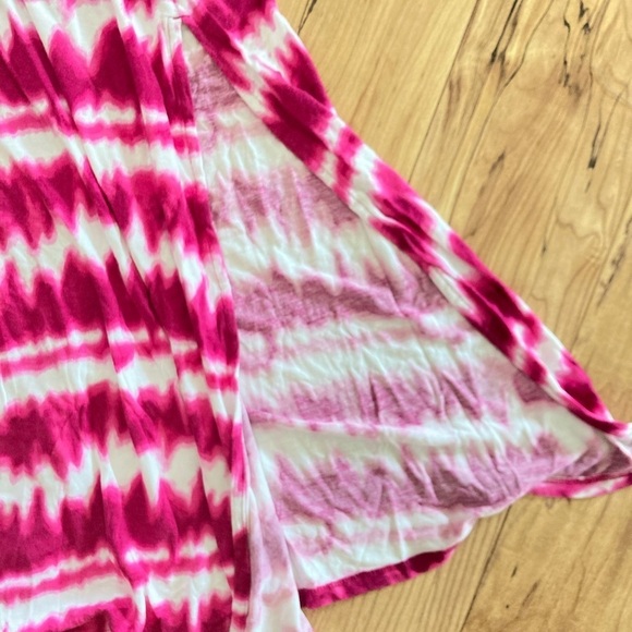 Tie dye skirt pink and white size S women’s - Picture 3 of 7
